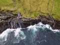 Cliffs at Kalsoy island, Faroe island