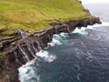 Cliffs at Kalsoy island, Faroe island