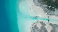 Lagoon of Seven Colors Lake Bacalar in Mexico