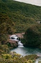 Scenery of Mariyudo waterfall - Iriomote island, Okinawa Royalty Free Stock Photo