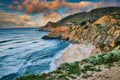 Beautiful scenery of McNee Ranch State Park in Montara, USA Royalty Free Stock Photo