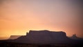 Beautiful scenery of mesas in Monument Valley, Arizona - USA