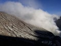 Beautiful Scenery of Mount Ijen Slope