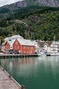 Beautiful scenery of Odda city in Norway.