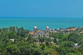 Beautiful scenery panoramic view church Igreja Nossa Senhora do Carmo in olinda near recife Pernambuco state brazil Royalty Free Stock Photo