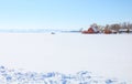 Red Barn Snow Royalty Free Stock Photo