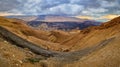 Beautiful Scenery Scenic Panoramic View Jordan mountains near the Dead Sea