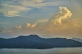 Sunrise at Sun Moon Lake in Taiwan Royalty Free Stock Photo