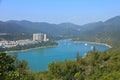 Beautiful Scenery of Tai Tam Country Park as Seen from Dragon Back Hiking Trail, Hong Kong