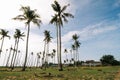 Beautiful scenery traditional fisherman village located in Terengganu, Malaysia