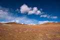 The Beautiful Scenery: Travelling in Tibet Royalty Free Stock Photo