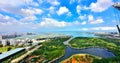 The beautiful scenery of the west coast of Haikou Royalty Free Stock Photo