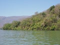 Beautiful scenery of wild slope of Sumidero canyon at Grijalva river landscape in Chiapas state in Mexico Royalty Free Stock Photo