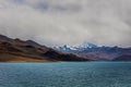 Beautiful scenery of the Yamdrok lake in Gongga County, Tibet, China Royalty Free Stock Photo