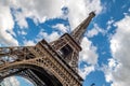 beautiful scenes around eiffel tower in paris Royalty Free Stock Photo