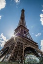 beautiful scenes around eiffel tower in paris Royalty Free Stock Photo
