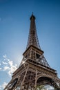 beautiful scenes around eiffel tower in paris Royalty Free Stock Photo