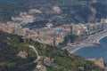 beautiful scenic of amalfi coastal south italy important traveling destination in mediterranian sea