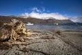 Beautiful scenic of lake wanaka southland new zealand Royalty Free Stock Photo