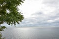 Beautiful scenic seascape of Black Sea, Anapa, Russia. Black sea rocky beach. seascape, sea view from the shore