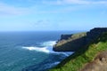 Beautiful Scenic View of Ireland`s Cliffs of Moher