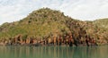 Beautiful scenic view of the islands in Buccaneer Archipelago, Western Australia.