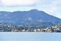 Beautiful Scenic View Of Mount Tamalpais From Tiburon In Marin County Royalty Free Stock Photo