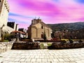 Beautiful scenic view Orthodox Monastery Manasija, near the city of Despotovac, Monastery in Despotovac, Serbia