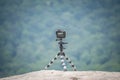 Beautiful scenic views at rought ridge north carolina overlook Royalty Free Stock Photo