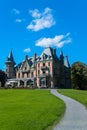 Beautiful Schadau Castle in the Thun city Royalty Free Stock Photo