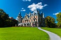 Beautiful Schadau Castle in the Thun city Royalty Free Stock Photo