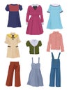 Beautiful school clothes for girls