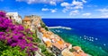 Beautiful coastal town Scilla in Calabria. Italy