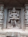 Beautiful Scluptur Art work on ancient temple of Parshuram inIndia