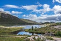 Beautiful Scottish Highlands Landscape In The Summer, Near Loch Cluanie, Scotland, England