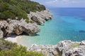 Beautiful sea bay in Kefalonia, Ionian islands, Greece