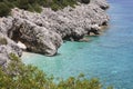 Beautiful sea bay in Kefalonia, Ionian islands, Greece