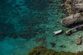 Beautiful sea in Capri - Italy Royalty Free Stock Photo