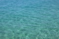 Beautiful sea and clear water. Blue sea surface with waves. Natural sea background. Royalty Free Stock Photo