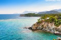 Beautiful sea coast near Kemer, Turkey. Royalty Free Stock Photo