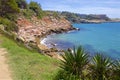 Coast in Salou, Costa Daurada, Spain Royalty Free Stock Photo