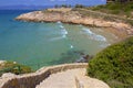 Coast in Salou, Costa Daurada, Spain Royalty Free Stock Photo