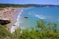 Playa Larga - Coast in Salou, Costa Daurada, Spain Royalty Free Stock Photo