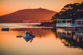 Beautiful sea landscape near city Ayvalik, Turkey Royalty Free Stock Photo