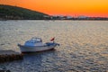 Beautiful sea landscape near city Ayvalik, Turkey Royalty Free Stock Photo