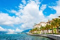 Beautiful sea promenade in Tivat, Montenegro