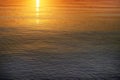 Beautiful sea sunrise background Royalty Free Stock Photo
