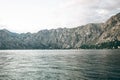 View of Boko Kotor Bay in Montenegro