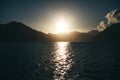 Beautiful sea view of Boko Kotor Bay