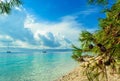 Beautiful sea view on island Brac in Croatia Royalty Free Stock Photo